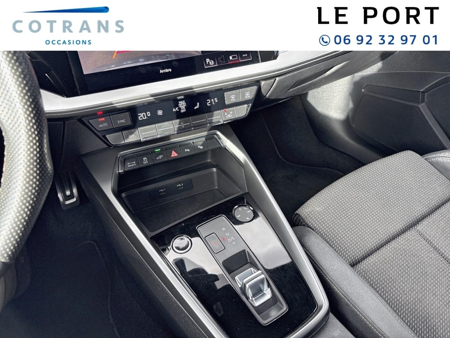 Photo 10 du véhicule AUDI A3 Sportback 40 TFSI e 204ch S line S tronic 6 - Vue extérieure