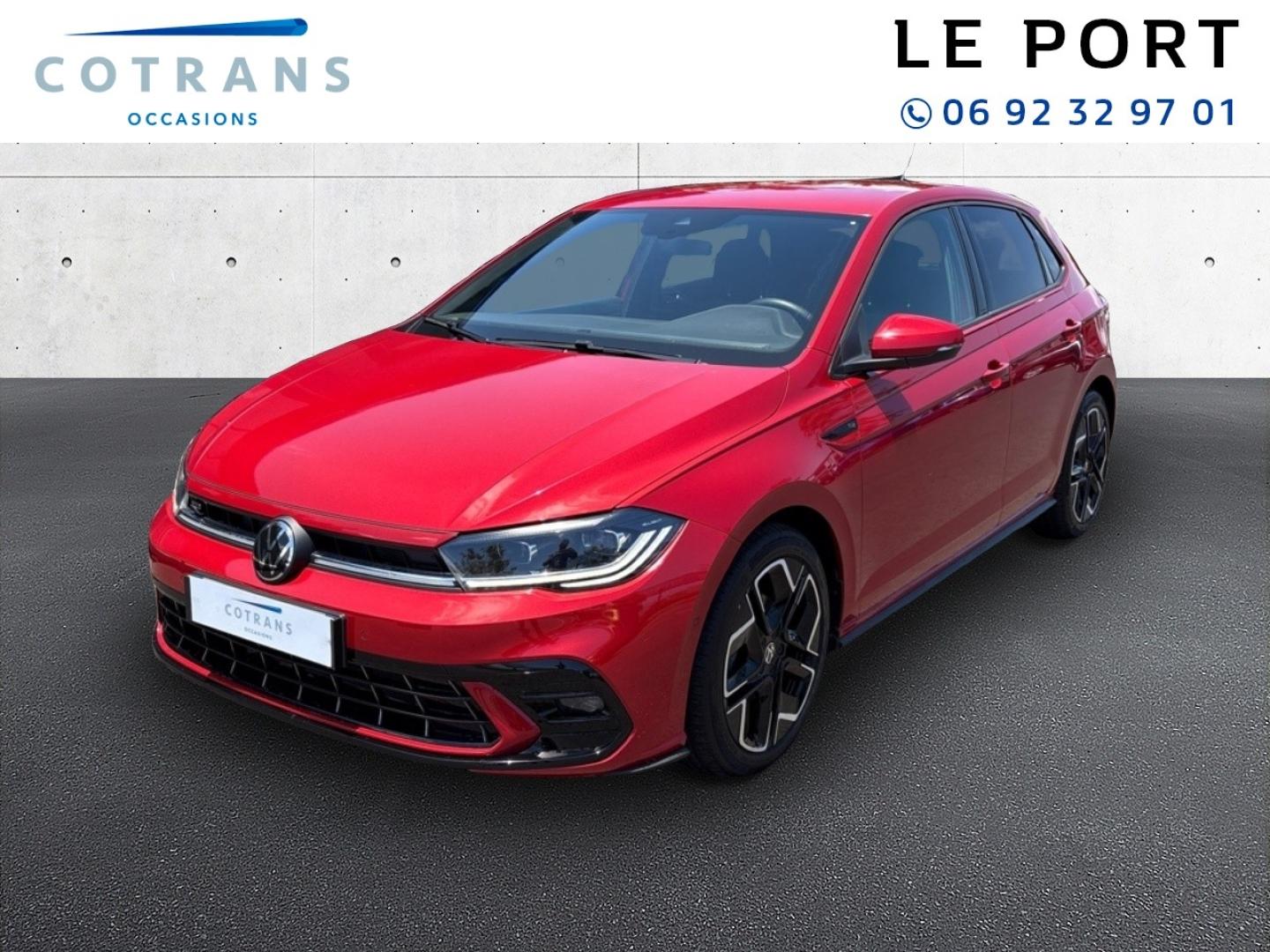 Photo 1 du véhicule VOLKSWAGEN Polo 1.0 TSI 116ch R-Line DSG7 - Vue extérieure