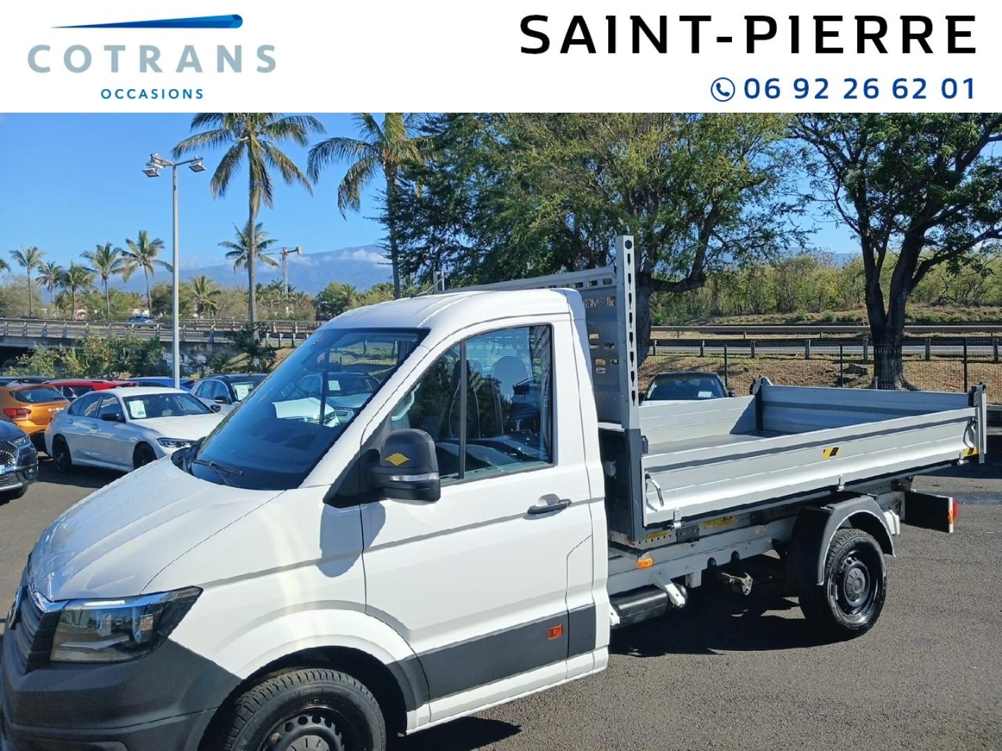 Photo de VOLKSWAGEN Crafter PlatCb 35 L3 2.0 TDI 140ch Business Traction + plateau