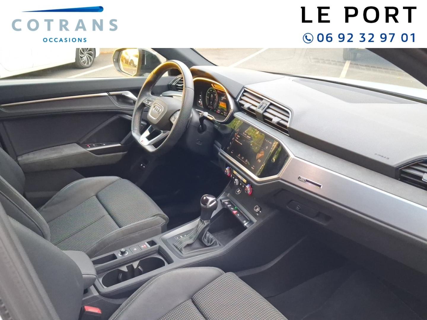 Photo 6 du véhicule AUDI Q3 Sportback 45 TFSI e 245ch S line S tronic 6 - Vue extérieure
