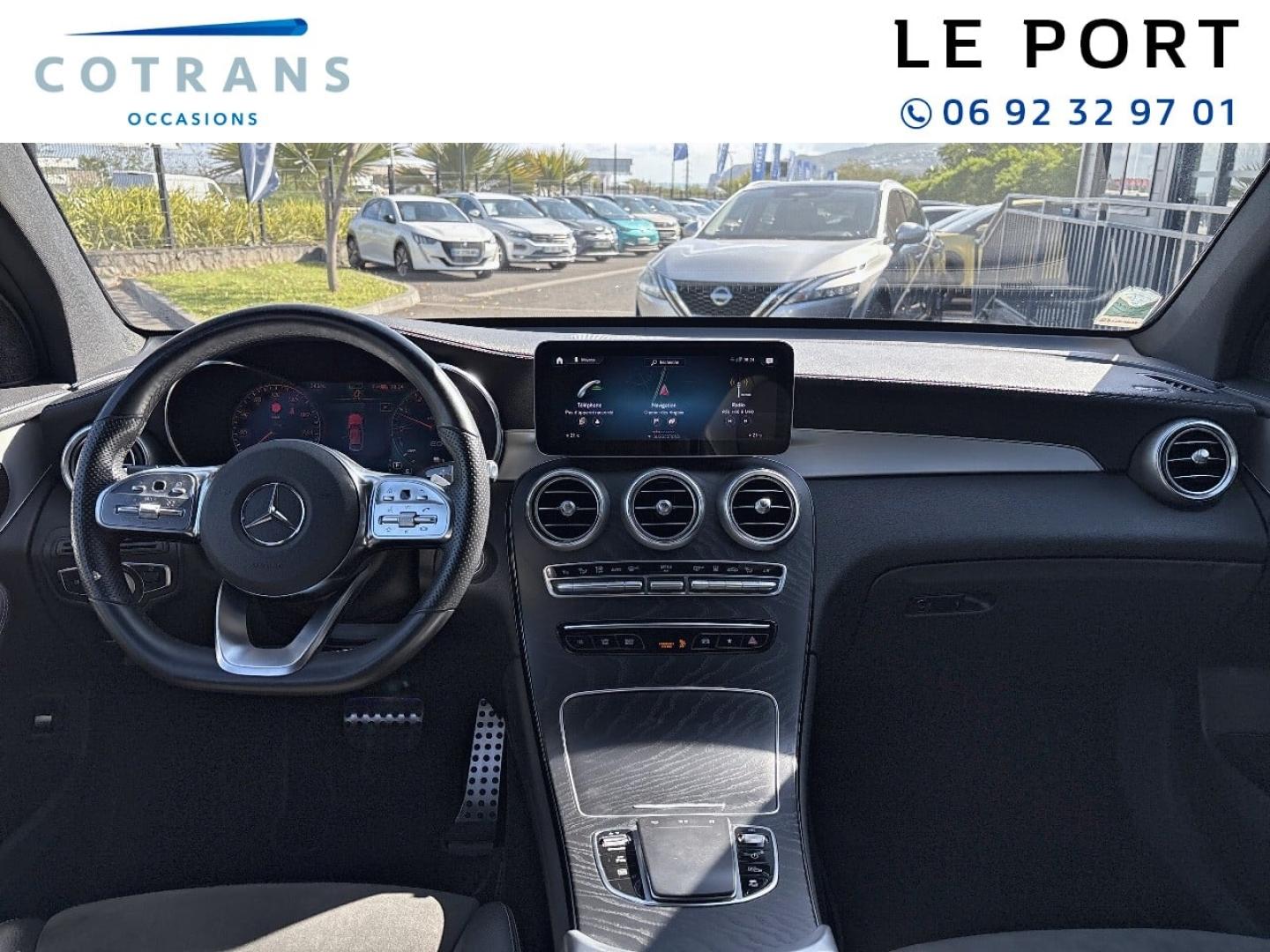 Photo 4 du véhicule MERCEDES-BENZ GLC Coupé 300 d e Hybrid 197+136ch AMG Line&nbsp;(…) - Vue extérieure