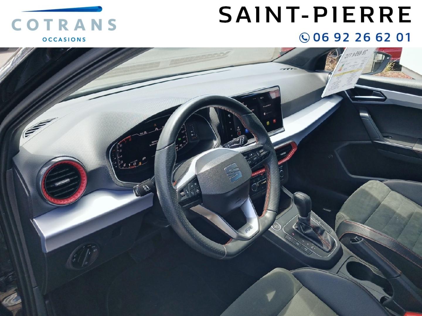 Photo 4 du véhicule SEAT Ibiza 1.5 TSI 150ch FR DSG7 - Vue extérieure
