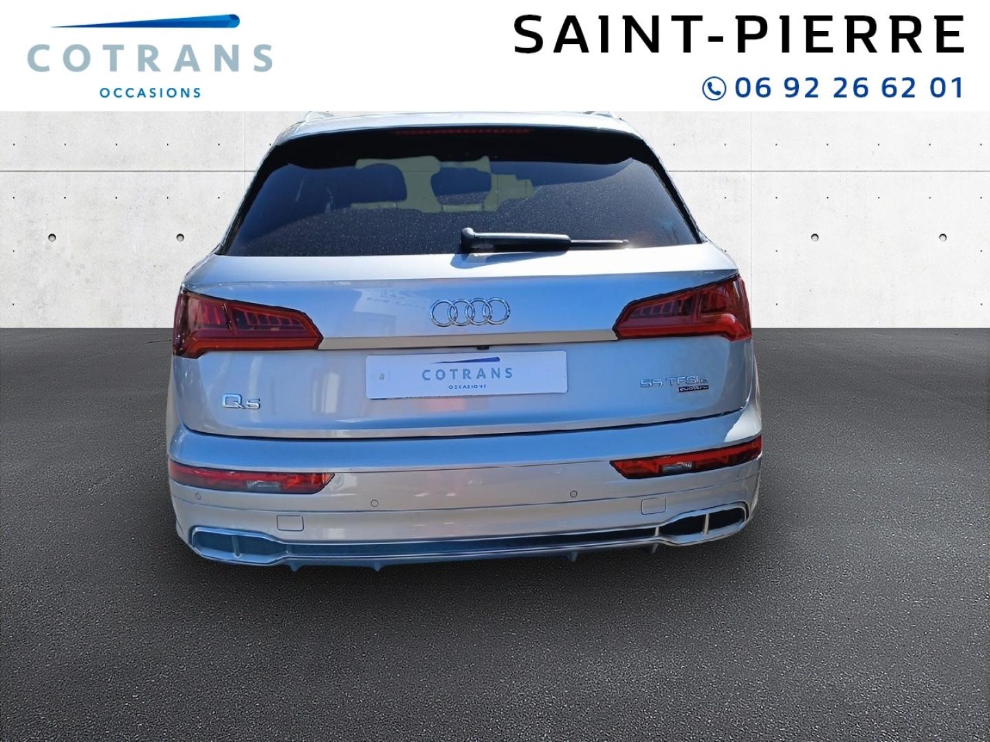 Photo 2 du véhicule AUDI Q5 55 TFSI e 367ch S line quattro S&nbsp;(…) - Vue extérieure