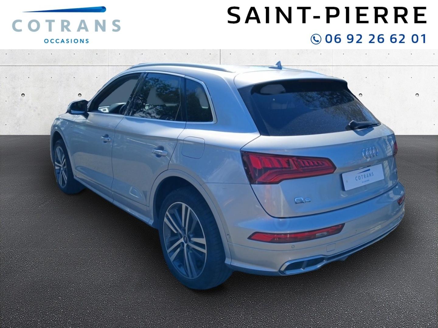Photo 3 du véhicule AUDI Q5 55 TFSI e 367ch S line quattro S&nbsp;(…) - Vue extérieure