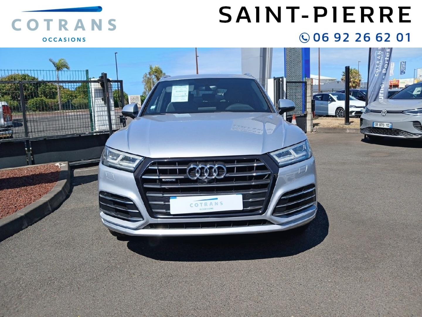 Photo 5 du véhicule AUDI Q5 55 TFSI e 367ch S line quattro S&nbsp;(…) - Vue extérieure