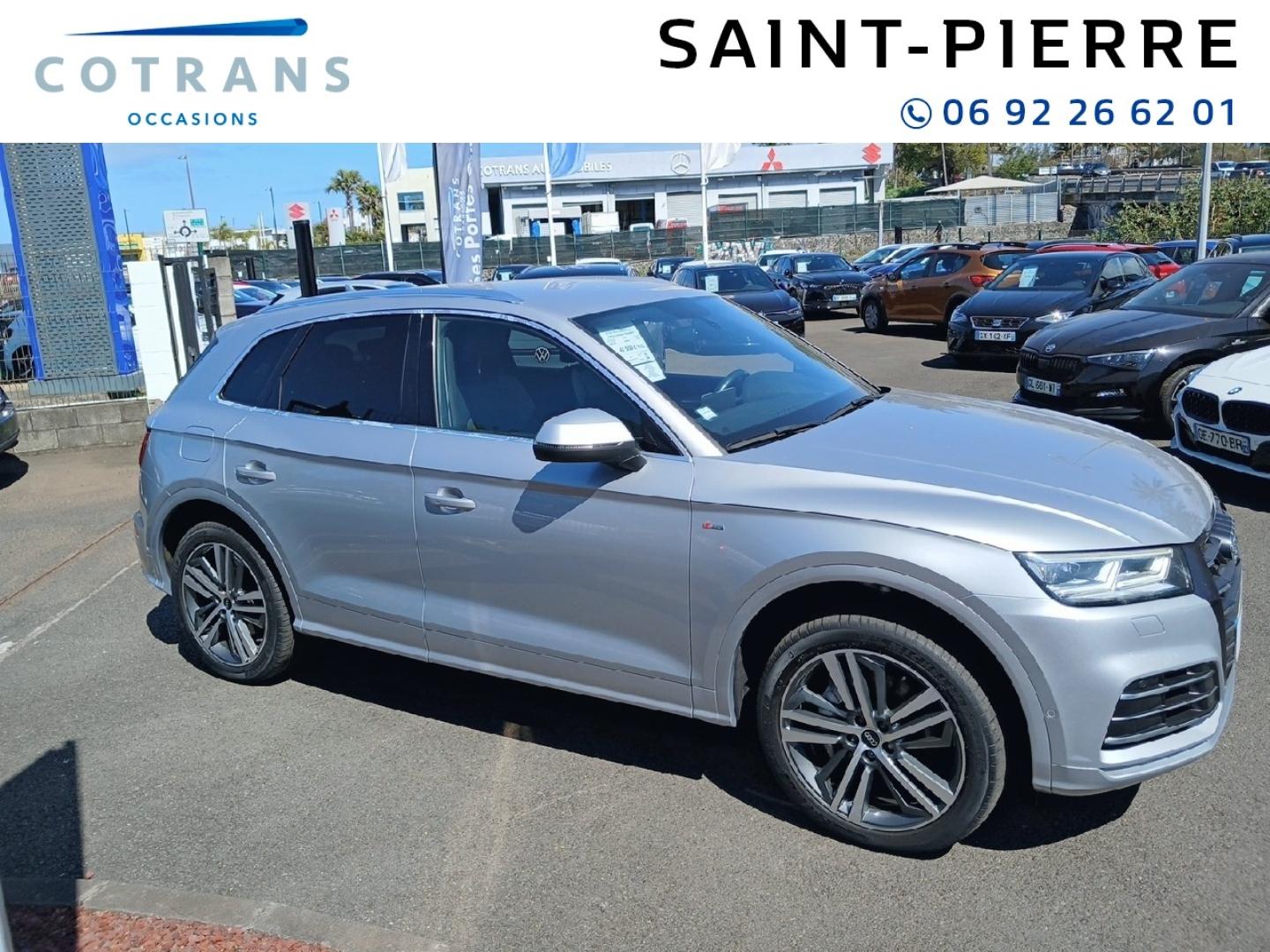 Photo 11 du véhicule AUDI Q5 55 TFSI e 367ch S line quattro S&nbsp;(…) - Vue extérieure